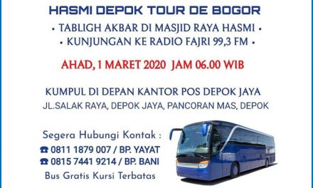 HASMI Depok Sediakan Bus untuk Pemberangkatan Tabligh Akbar HASMI